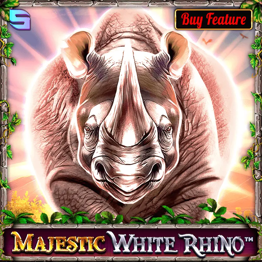 Majestic White Rhino in the Allwin UA game catalogue